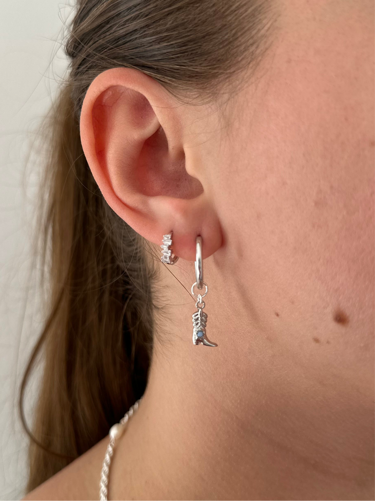 Jessie Earring Charm in Silver